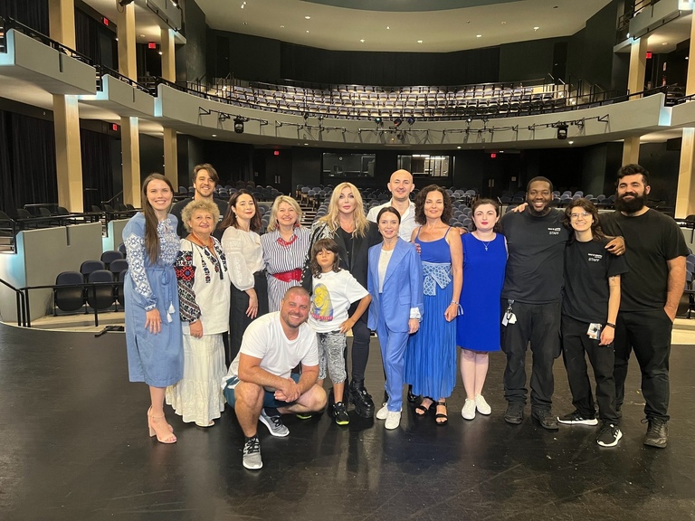 Celebrating Independence Day of Ukraine